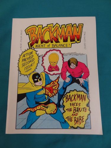 Backman Comic Agent of Balance (1977) &#034;Chiro Comix&#034;