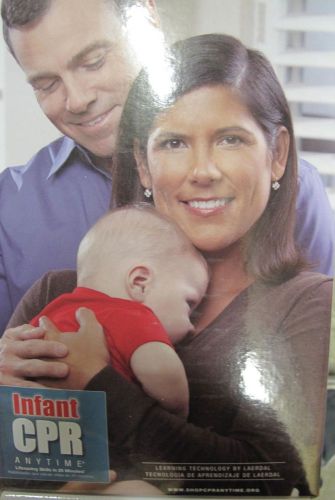 NIB Laerdal Infant CPR anytime (English/Spanish) Kit Manikin Bilingual