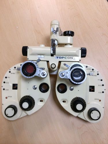 Topcon Vision Tester model D in minus cylinder