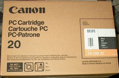 Canon Black PC Printer Cartridge F41-2302-701