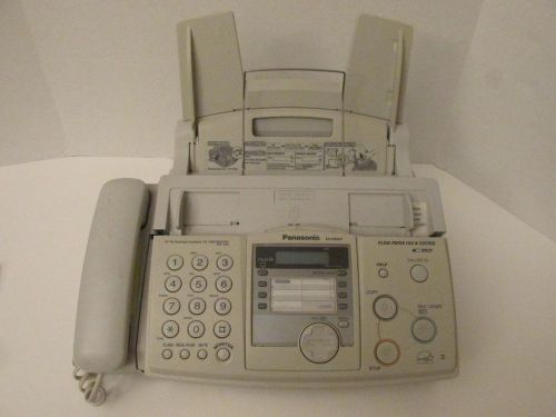 Panasonic Plain Paper Fax and Copier KX FHD331 White With Corded Phone 120v