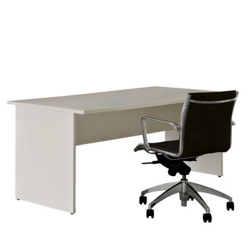 Litewall panel desk - white panel legs - Customise the size of the top - Office