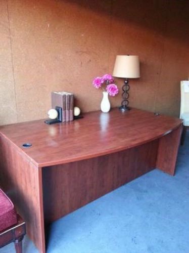 Mahogany Executive Desk-Great condition for any office or home