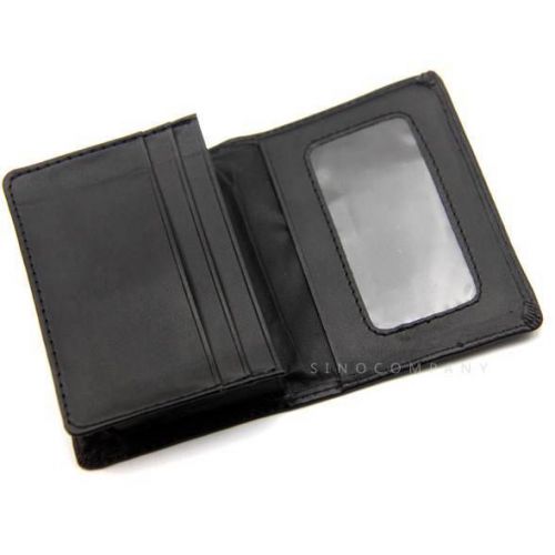 Leather New men&#039;s Leather Business Credit ID Card Holder Case Wallet C68