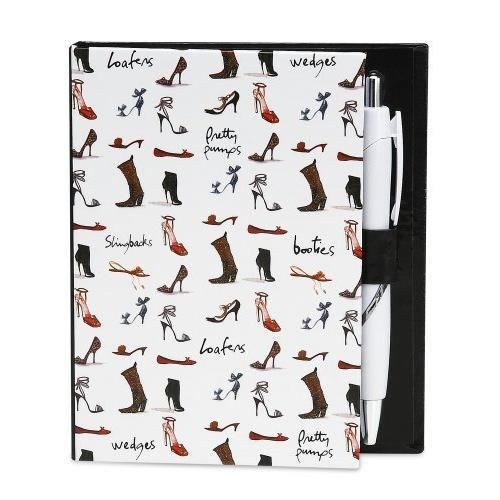 Izak by H2Z 06268 Shoe Lover Notepad with Pen, 4-1/2 by 4-Inch New