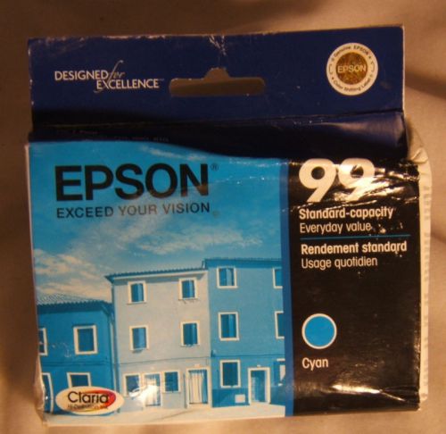 Genuine Epson TO99220 Cyan  Ink Cartridge