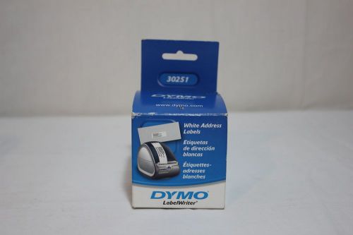 Dymo 30251 White Address Labels BRAND NEW