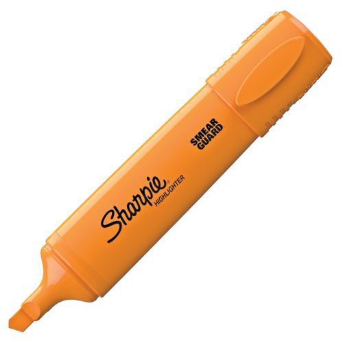 Sharpie blade highlighter - orange ink (1825631) for sale