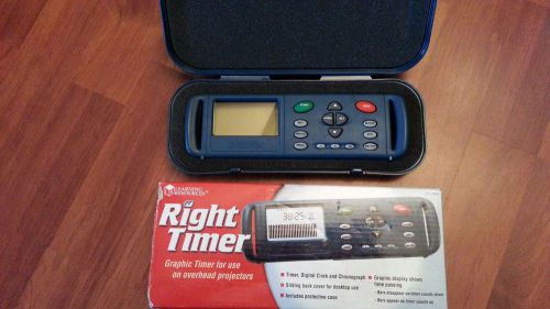 LEARNING RESOURCES RIGHT TIMER OVERHEAD PROJECTOR TIMER USED FAST FREE SHIPPING