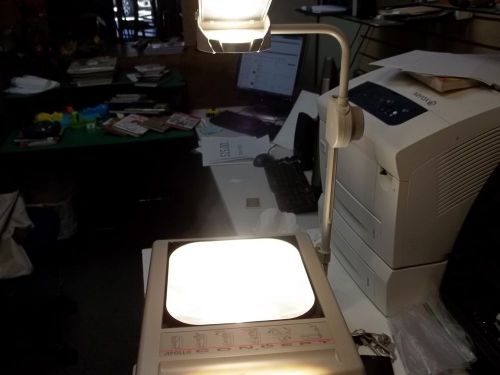 Apollo Concept 2283 Portable Overhead Projector - Tested Works great With Cover