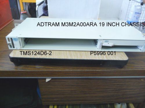 ADTRAM M3M2A00ARA 19 INCH CHASSIS WITH  FAN MODULE1189007L1