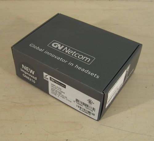 New in Open Box GN Netcom 8210205 GN8210 Digital Headset Amplifier