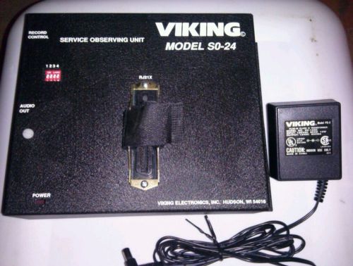 Viking Service Observing Unit Model SO-24 with power adaptor