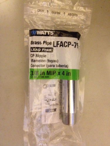 Watts Brass Pipe LFACP-791