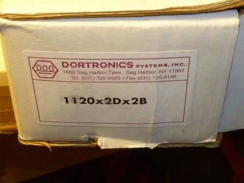 Dortronics double door mag-lock with door switches &amp; bond sensors 12/24vdc for sale
