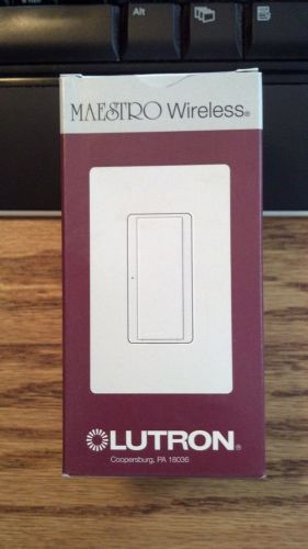 Lutron Maestro Wireless Switch MRF2-F6AN-DV-WH 6A Dimmer