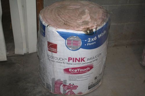 R-19 Eco Touch Pink Fiberglas Insulation with Pure Fiber Technology