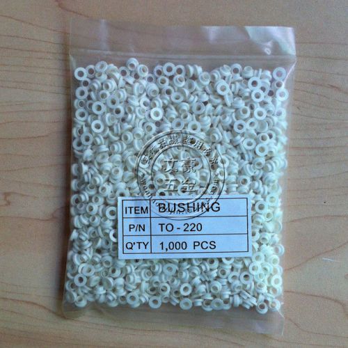 1000pcs TO-220 insulation tablets M3 transistor pads Insulation circle