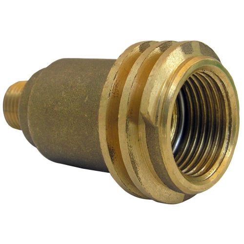 LASCO 17-5381 Male QCC-1 by 1/4-Inch Male Pipe Thread Brass Adapter Brand New!