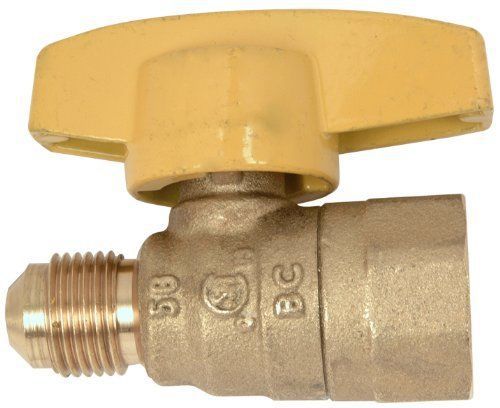 Plumb shop brasscraft pssl-12 gas ball valve for sale