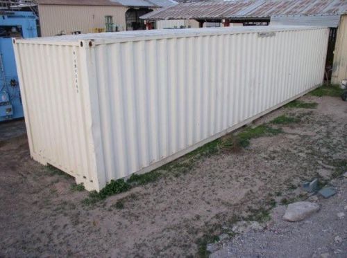 8&#039; x 40&#039; MOBIL-MINI Storage Container; Shelving Throughout Unit