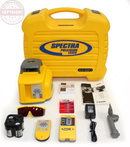Spectra precision hv401 self leveling rotary laser level,transit,topcon,trimble for sale