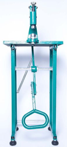 Grommeting Kick Press machine,industrial grade press made of solid cast iron usa