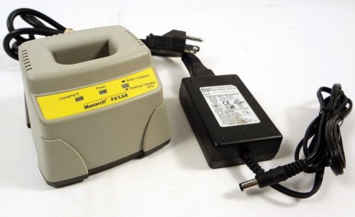 Monarch Paxar 120736 Battery Charger Module 12V w/ Power Adapter