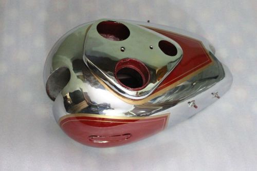 Ariel sq4 square four 4h 4f model gas fuel petrol tank chrome painted red for sale