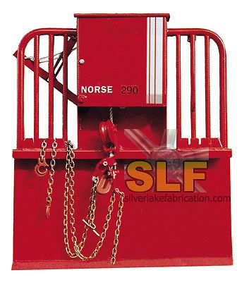 NORSE 290 TRACTOR 3 POINT HITCH SKIDDING LOGGING WINCH FREE SHIP IN NEW ENGLAND!