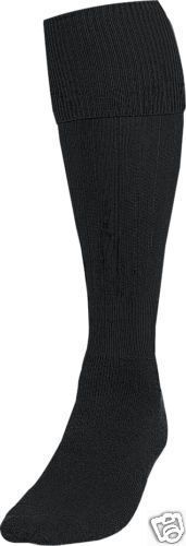 NEW Football Socks Black Adult/Mens/Senior Size 7-11