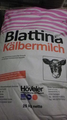 Blattina d kalbermilch milchaustauscher milchpulver 25 kg blattin/hoveler for sale