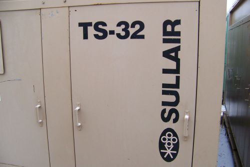 Sullair ts32 250   rotary screw air comp, warranty variable capacity, 2300/4160 for sale
