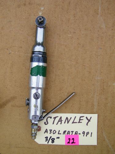 STANLEY -RT ANGLE PNEUMATIC NUTRUNNER -A30LRATA-9PI,  3/8&#034;, USED REVERSE