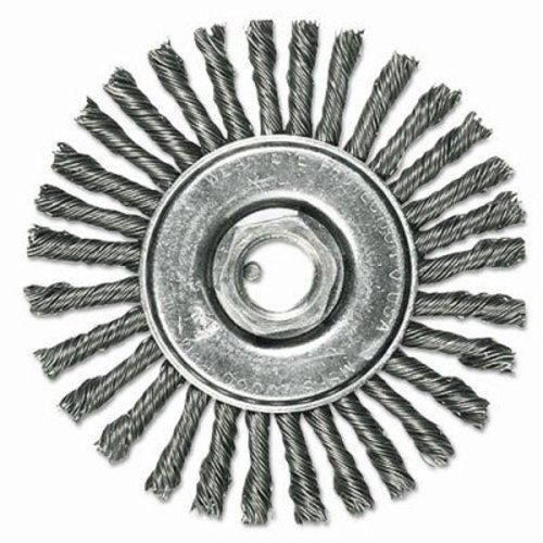 Advance Brush Full Cable Knot Wheel, 6in Diameter, 30 Knot, .023 Wire (AND82478)