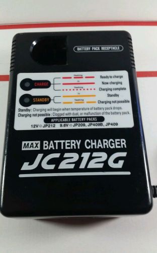 Max Rebar JC212G tier tying battery charger for JP212 JP209 JP409B JP409 tested