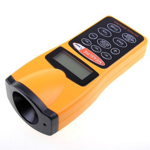 Ultrasonic tape measure distance meter &amp; laser pointer digital measure tool for sale