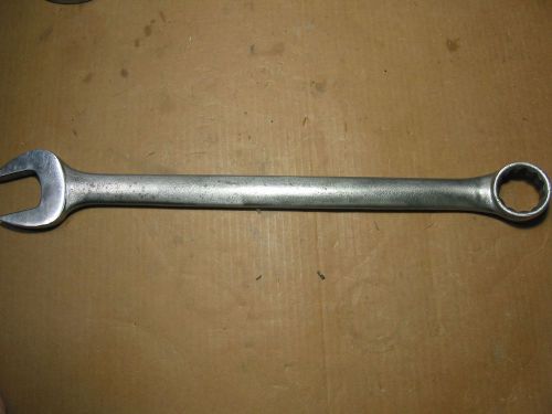 PROTO 1252 Combination Wrench--1-5/8 inch---American Made--Satin Chrome Finish