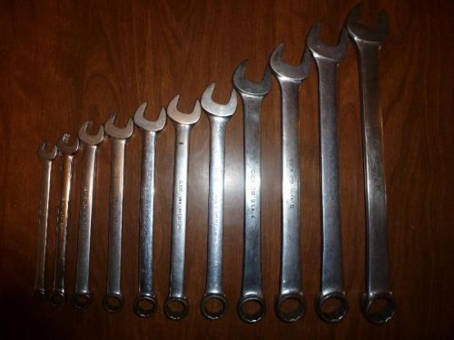 11 Piece Snap-on Wrenches  OEX 32, 30, 28, 26, 24, 22, 20, 18, 16, 14, 12 1-3/8&#034;