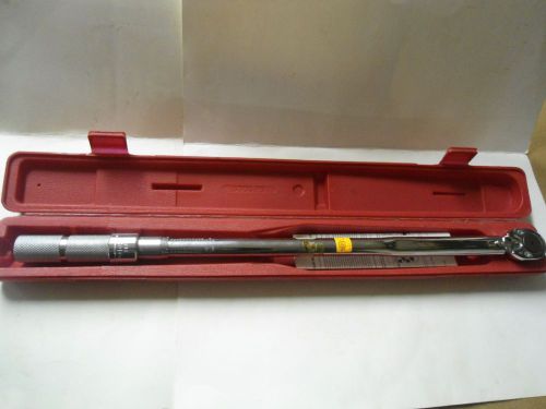 &#034;NICE&#034;PROTO 6014 TORQUE WRENCH 1/2 DRIVE 50-250 FT-LBS