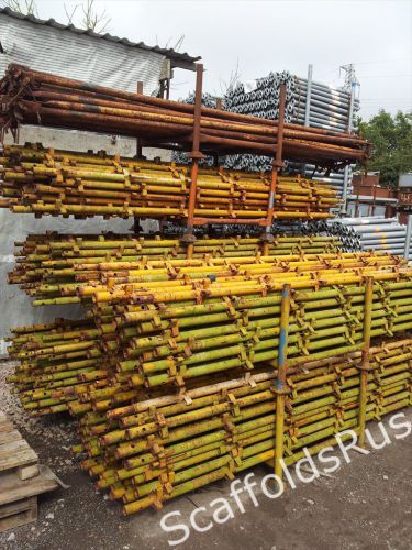 Used kwikstage system scaffolding 24m x 5m with timber battens for sale