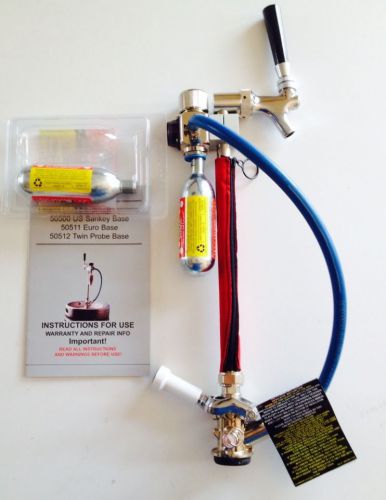 Co2 beer tap handle party pump kegerator keg coupler faucet hose for sale