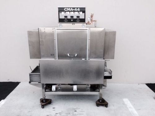 Cma dishmachines 44 conveyor dishwasher available in high temp model for sale
