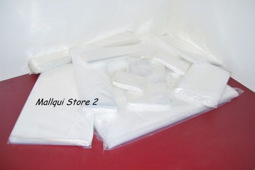 10 CLEAR 12 x 18 POLY BAGS 2.0 MIL PLASTIC FLAT OPEN TOP
