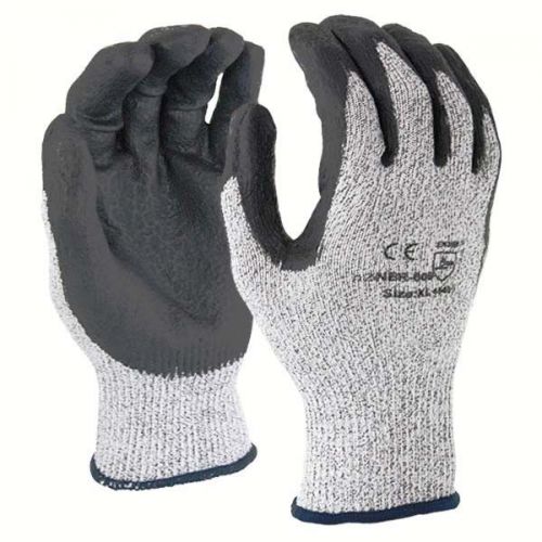 36 Pairs HPPE Foam Nitrile Coating Cut Resistant Protect Gloves Gray S,M,L,XL