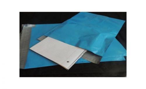 10 12x15.5 blue poly mailers shipping envelope couture boutique shipping  bags for sale