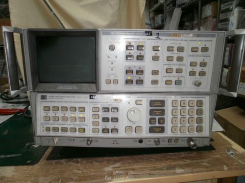 Agilent hp 8568b spectrum analyzer 100hz-1.5ghz op 001+hp 85662a display, part for sale