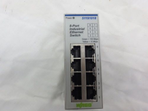 Wago 8-port Industrial Ethernet Switch #51191018