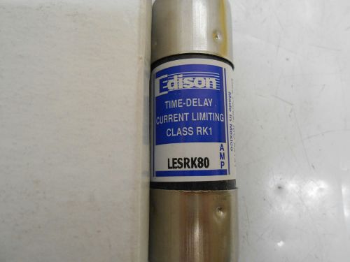 New edison lesrk80 class rk1 fuse 600v 80amp for sale