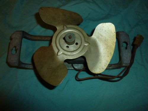 Vtg Fan with Motor and Mounting Bracket Steampunk